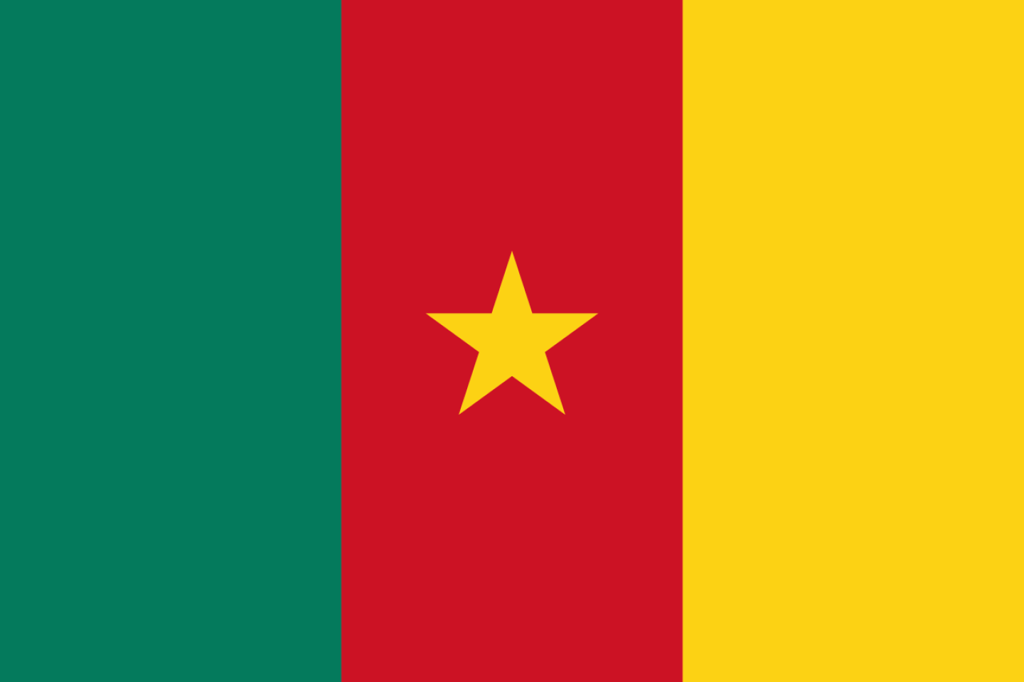 vlag Kameroen