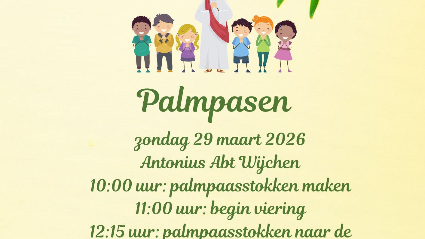 palmpasen met Apostelen 2.0 - 1