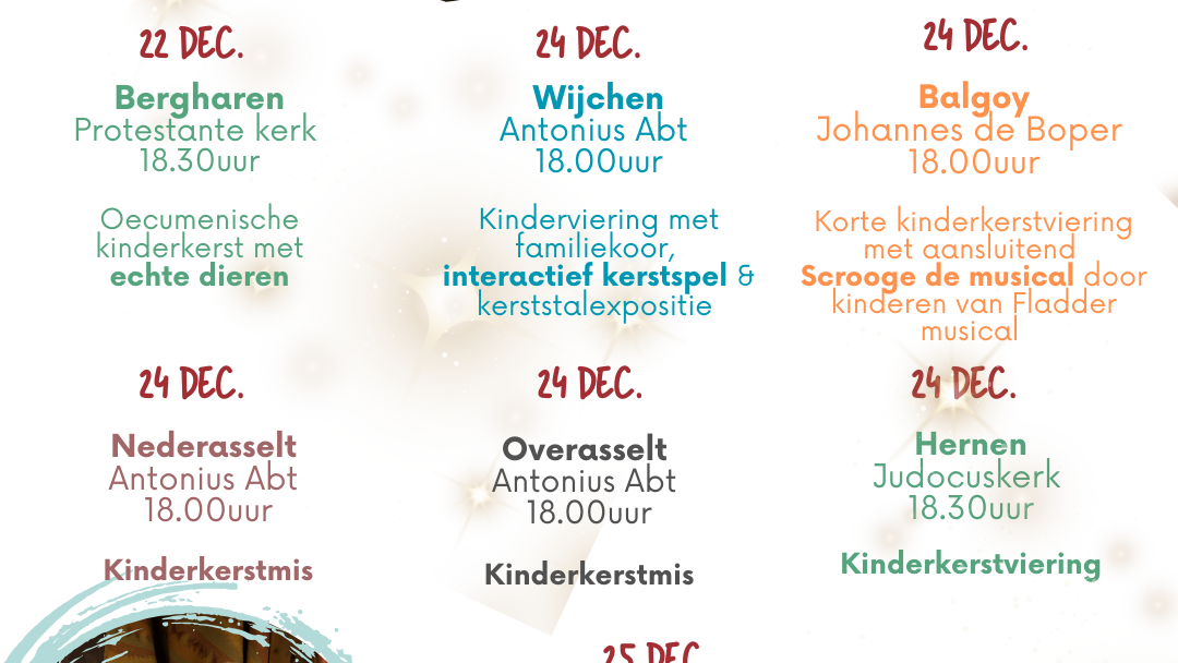 Kerstvieringen Apostelen 2.0